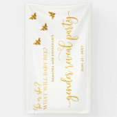 Wat zal Baby doen aan gender onthullen Spandoek (Verticaal)