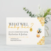 Wat zal Baby doen om de uitnodiging van de partij  (Staand voorkant)