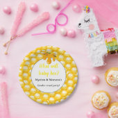 Wat zal baby gender laten zien papieren bordje (Feest)