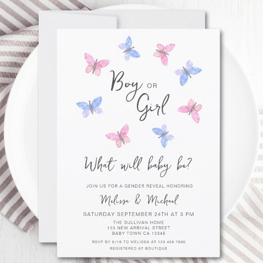 Wat zal Baby Gender onthullen Kaart