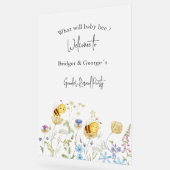 Wat zal baby Gender Reveal Party Frosted zijn Acryl Bord (Hoek)