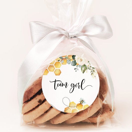 Wat zal baby team meisje stickers