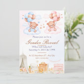 Wat zal baby zijn? kaart (Staand voorkant)