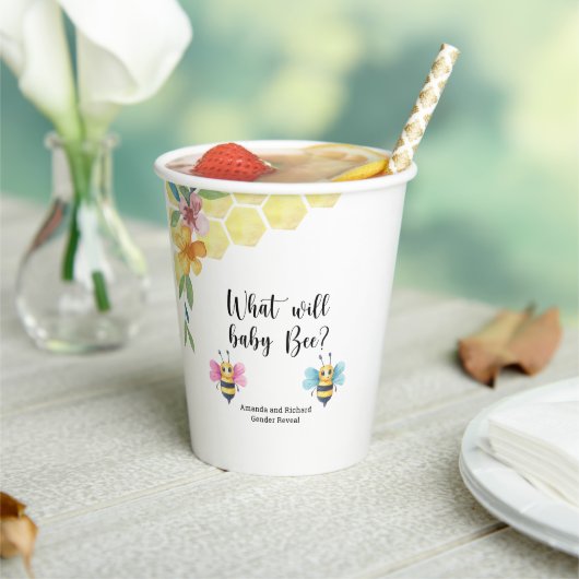 Wat zal baby zijn papieren bekers (Insitu)