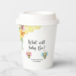 Wat zal baby zijn papieren bekers