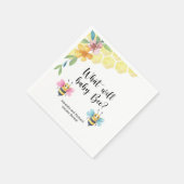 Wat zal baby zijn servet (Hoek)