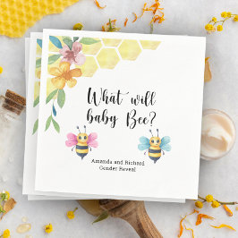 Wat zal baby zijn servet