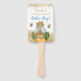 Wat zal de illustratie van Baby zijn? Handwaaier