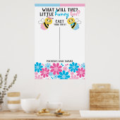 Wat zal de kleine honingbijenstemcommissie Posters (Keuken)