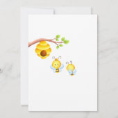 Wat zal de uitnodiging van de baby zijn? (Achterkant)