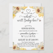 Wat zal de zonnebloem bij baby zijn? kaart (Voorkant)