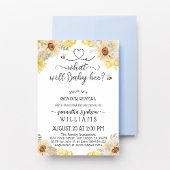 Wat zal de zonnebloem bij baby zijn? kaart