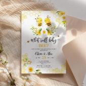 Wat zal het baby-bijengeslacht uitnodigen? kaart