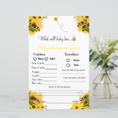 Wat zal het baby shower van het baby-advies inzake (Staand voorkant)