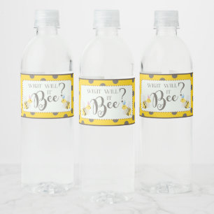 Wat zal het Baby-waterflesetiket van bijen opblaze Waterfles Etiket
