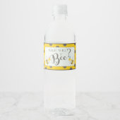 Wat zal het Baby-waterflesetiket van bijen opblaze Waterfles Etiket (Voorkant)