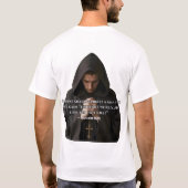 Wat zal het een mens baten t-shirt (Achterkant)
