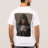 “Wat zal het een mens helpen” T-shirt (Achterkant)