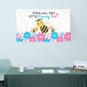 Wat zal het kleine honingbijengeslacht onthullen? spandoek (Beurs)