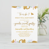 Wat zal het thema Baby worden? Kaart (Staand voorkant)