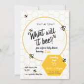 Wat zal het worden? baby shower Geslacht onthullen Kaart (Voorkant)