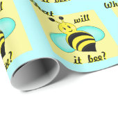 "Wat zal het worden?" Cadeaupapier (Rol Hoek)