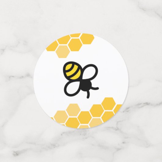 Wat zal het zijn? Baby shower Gender Reveal Table Confetti (Kleine voorkant)