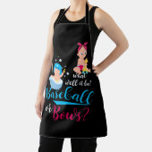 Wat zal het zijn honkbal boog geslacht onthullen g schort (Insitu)