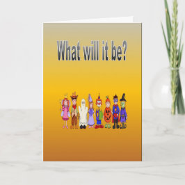 Wat zal het zijn? kaart