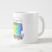 Wat zal ik Draag hebben? komisch grappig Grote Koffiekop (Voorkant rechts)