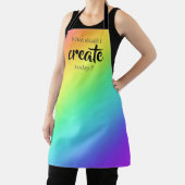 Wat zal ik vandaag Creëer? Schort regenbooggradiën (Insitu)