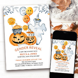 Wat zal Little Boo zijn Halloween Gender Onthullen Kaart