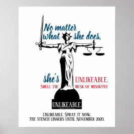 Wat ze ook doet, ze is een onschatbare politieke poster