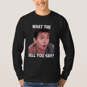 Wat zeg je nou, Meme Steven Hij citeert T-shirt