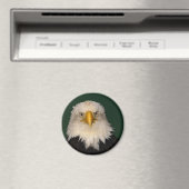 "WAT ZEGGEN?" Bald Eagle Magnet (Insitu (Vaatwasser))