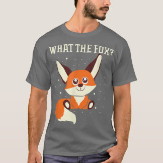 Wat zegt de Fo Funny Fennec Foes Animal Zookeeper? T-shirt