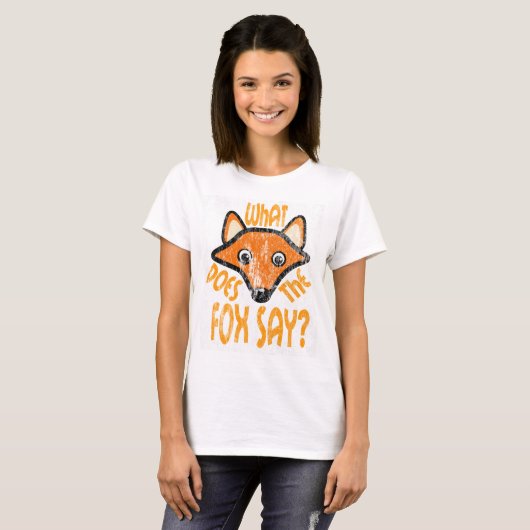Wat zegt de Fox DS? T-shirt (Voorkant volledig)
