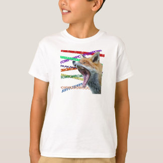 Wat zegt de Fox? T-shirt