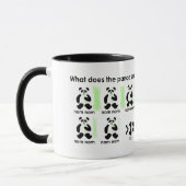 Wat zegt de panda? mok (Links)