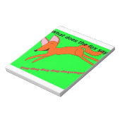 Wat zegt de vos? notitieblok (Linkerzijde)