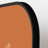 Wat zegt de vos? pickleball paddle (Links Detail)