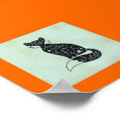 Wat zegt de vos Poster? Poster (Hoek)