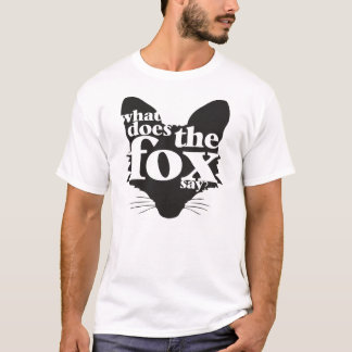 Wat zegt de vos? t-shirt