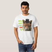 Wat zegt de vos? t-shirt (Voorkant volledig)