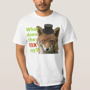 Wat zegt de vos? t-shirt