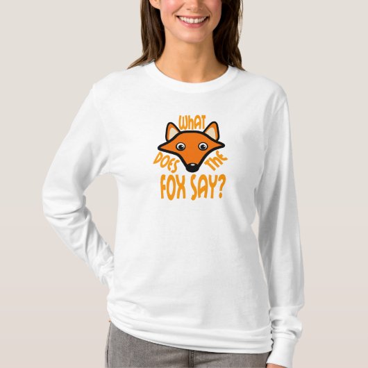 Wat zegt de vos? t-shirt (Voorkant)