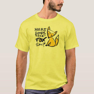 Wat zegt de vos? t-shirt