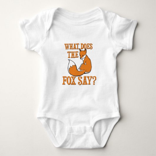 Wat zegt de vos? t-shirt (Voorkant)