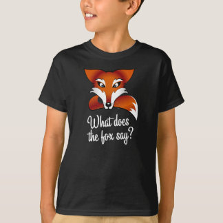 Wat zegt de vos? t-shirt