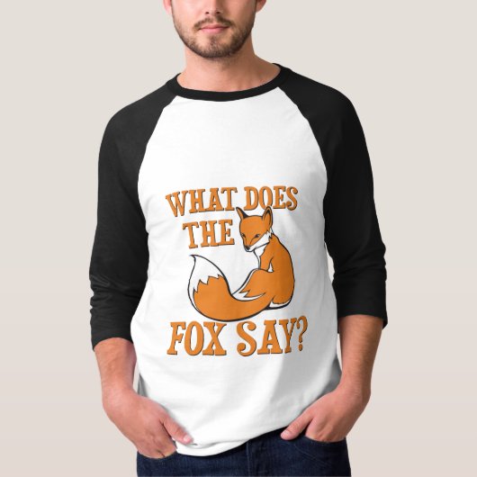 Wat zegt de vos? t-shirt (Voorkant)